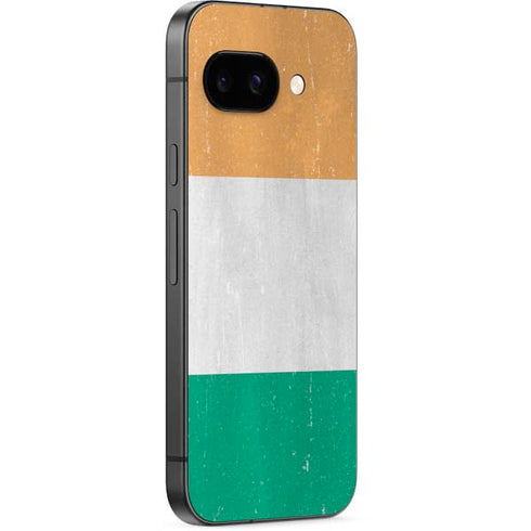 Ivory Coast Flag Distressed Google Pixel 9a Skin